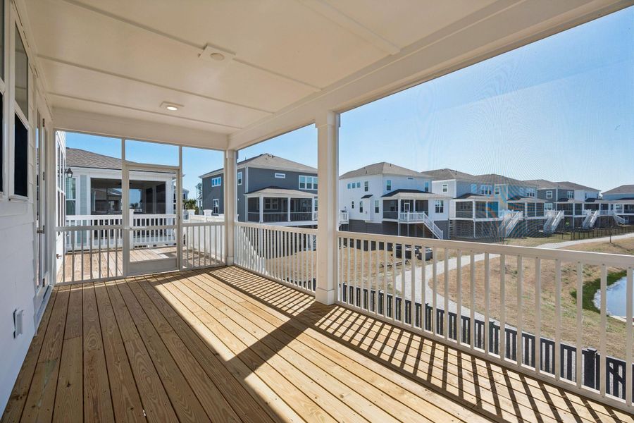 Exterior details and patio area of a home in Liberty Hill Farm, Mount Pleasant (Image 33).