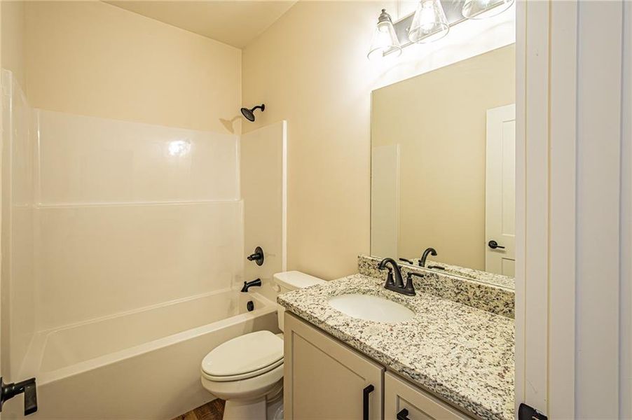 Furnished interior view inside a new home in , Dawsonville (Image 16).