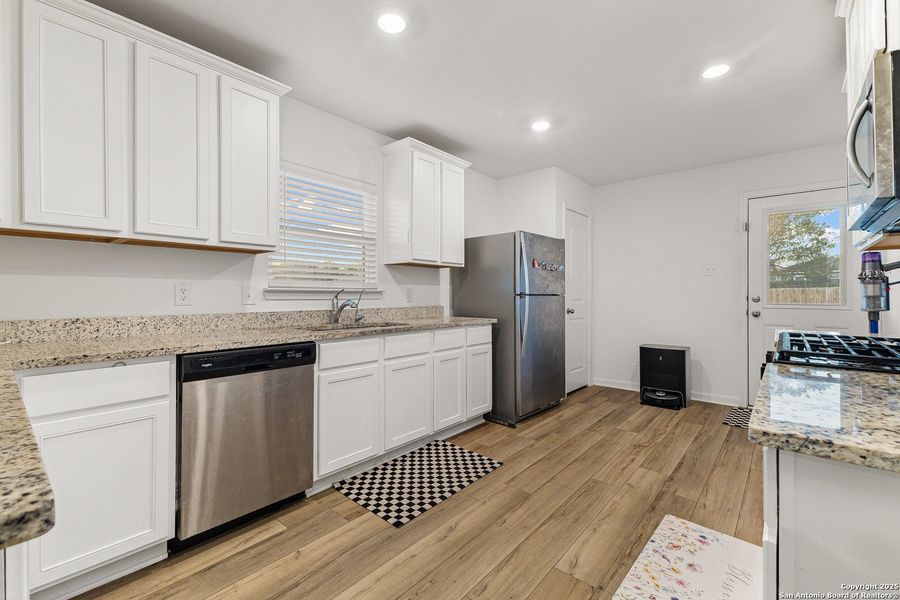 Furnished interior view inside a new home in Luckey Ranch, San Antonio (Image 17).