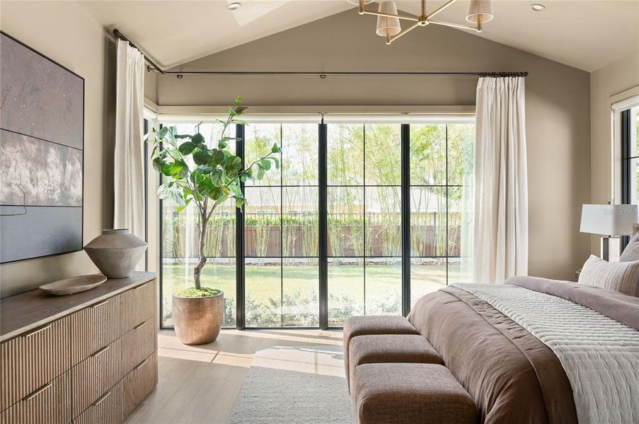 Furnished interior view inside a new home in , Orlando (Image 17).