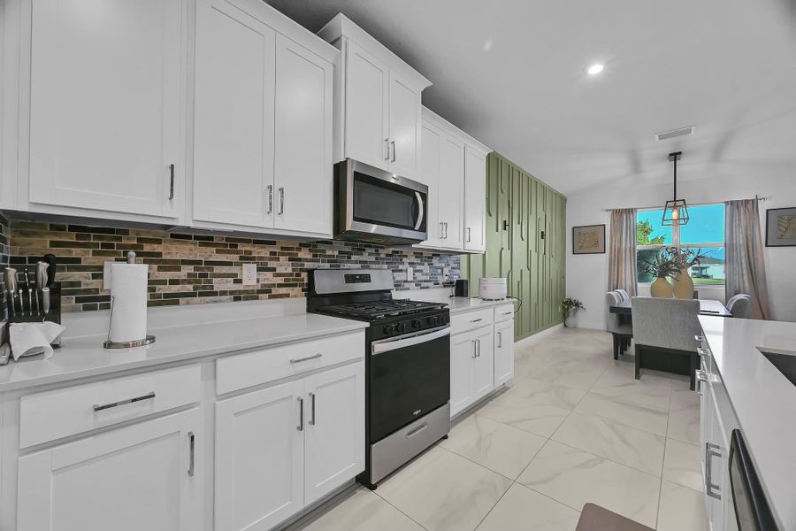 Furnished interior view inside a new home in , Port St. Lucie (Image 4). Furnished interior view inside a new home in , Port St. Lucie (Image 4).