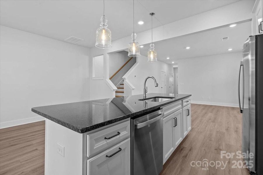 Furnished interior view inside a new home in Clayton Crossing, Arden (Image 9). Furnished interior view inside a new home in Clayton Crossing, Arden (Image 9).