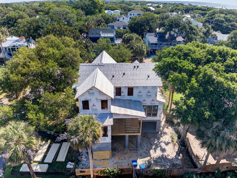 In-progress construction of a new home in , Isle Of Palms, SC (Image 25).