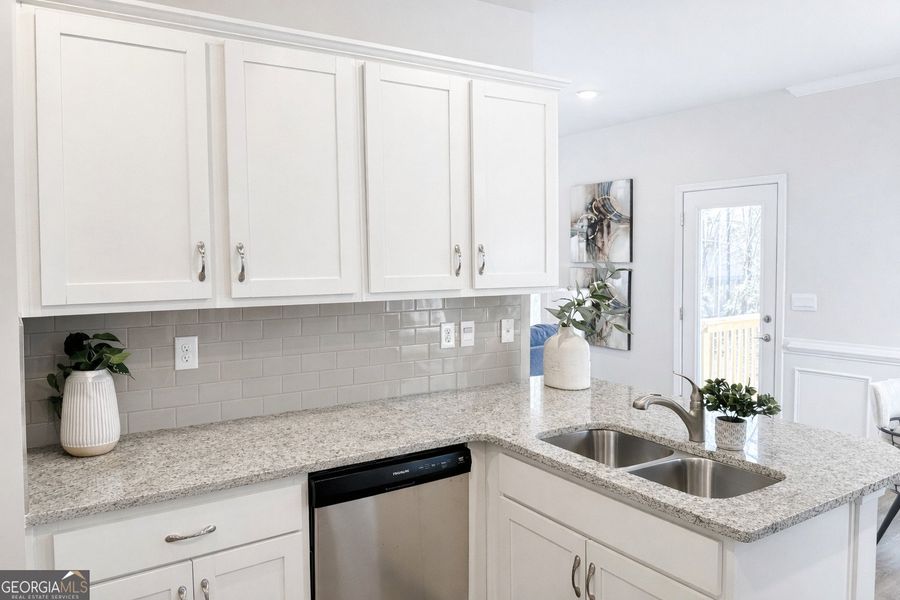 Furnished interior view inside a new home in Canterbury Villas, Carrollton (Image 8).