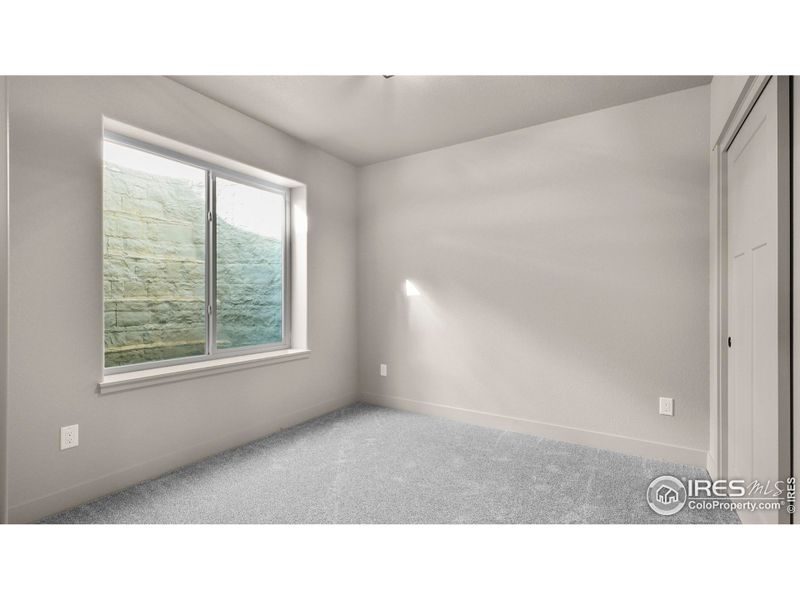 Bedroom 4 in basement Bedroom 4 in basement