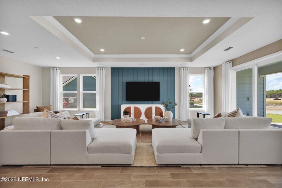 Furnished interior view inside a new home in Murray Farms, Middleburg (Image 13).