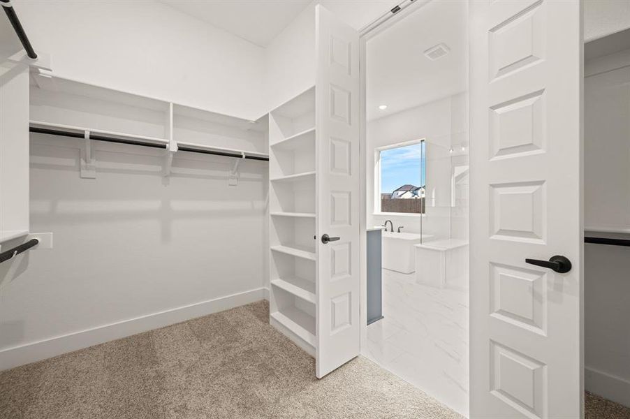 Furnished interior view inside a new home in Parks of Aledo, Aledo (Image 17).