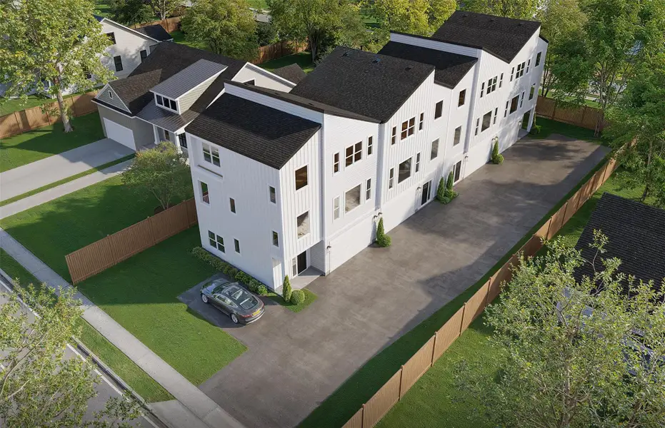 Front exterior of a new home in , Houston, TX, highlighting curb appeal (Image 1).