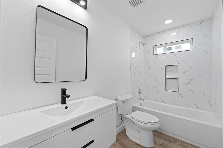 Furnished interior view inside a new home in , Hillsboro (Image 8). Furnished interior view inside a new home in , Hillsboro (Image 8).