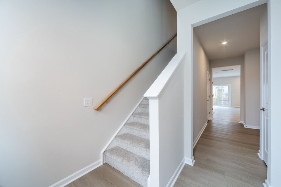 Spacious, unfurnished interior of a new home in Fifteen 15 Cannon, Charlotte (Image 30).