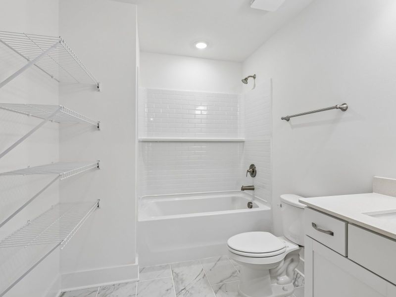 Furnished interior view inside a new home in Station Hill - Estate Series, Franklin (Image 8).
