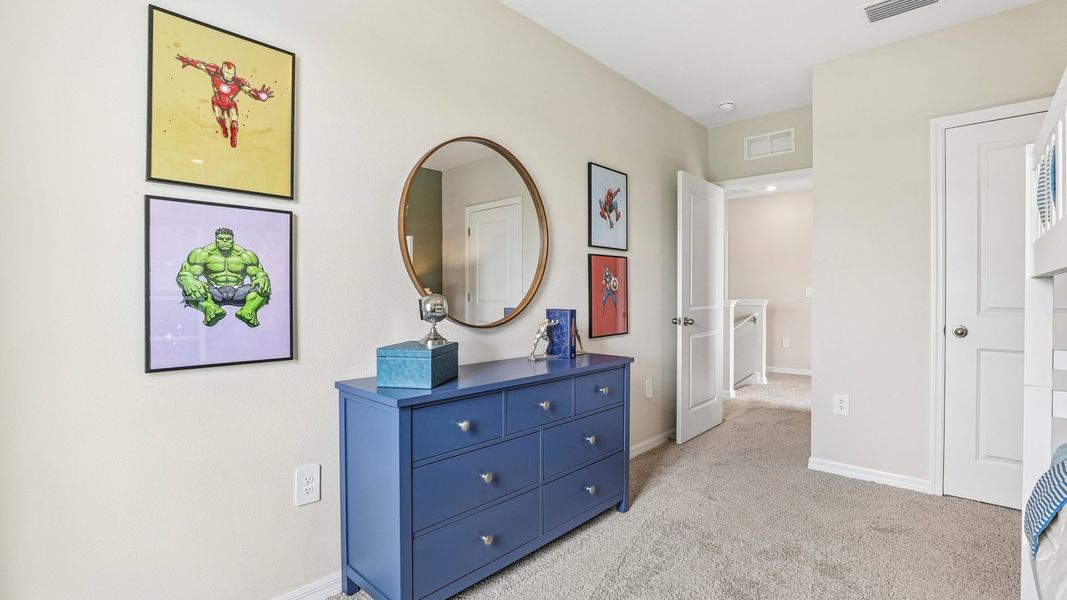Furnished interior view inside a new home in Farm at Varrea, Plant City (Image 23).
