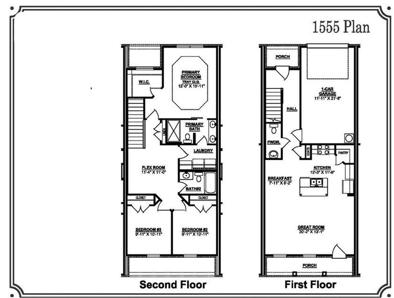 2D floor plan layout of this home in Lynwood Station, Mount Juliet, TN (Image 2). 2D floor plan layout of this home in Lynwood Station, Mount Juliet, TN (Image 2).