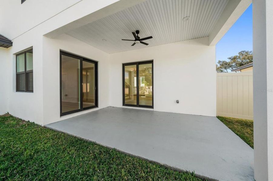 Exterior details and patio area of a home in , Largo (Image 37).