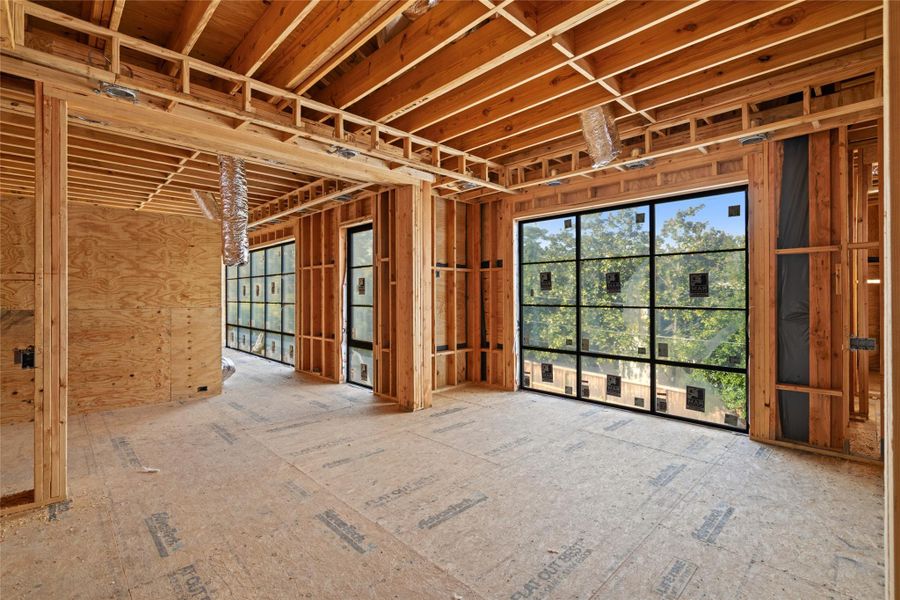 In-progress construction of a new home in , Houston, TX (Image 11).