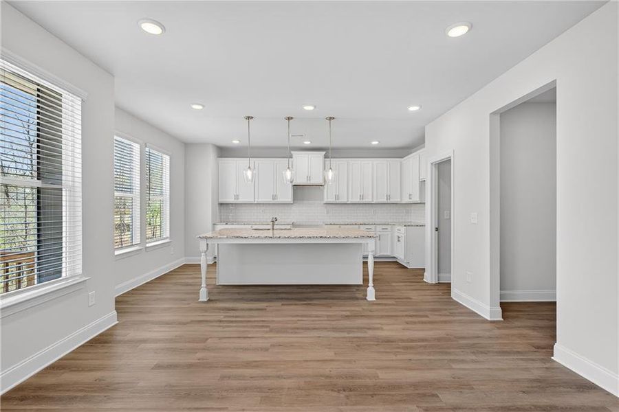 Furnished interior view inside a new home in Waters Edge, Mansfield (Image 6).