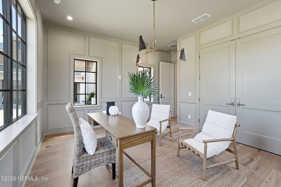 Furnished interior view inside a new home in , Ponte Vedra Beach (Image 19).