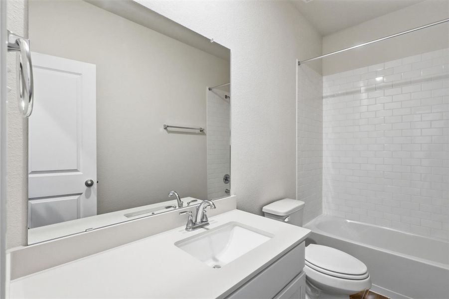 Furnished interior view inside a new home in Wildrye, Waller (Image 9).