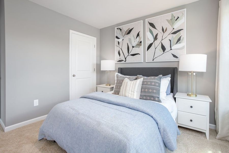 Representative furnished interior of a home built from the CALI by D.R. Horton in Edinborough, Gibsonville (Image 30). Representative furnished interior of a home built from the CALI by D.R. Horton in Edinborough, Gibsonville (Image 30).