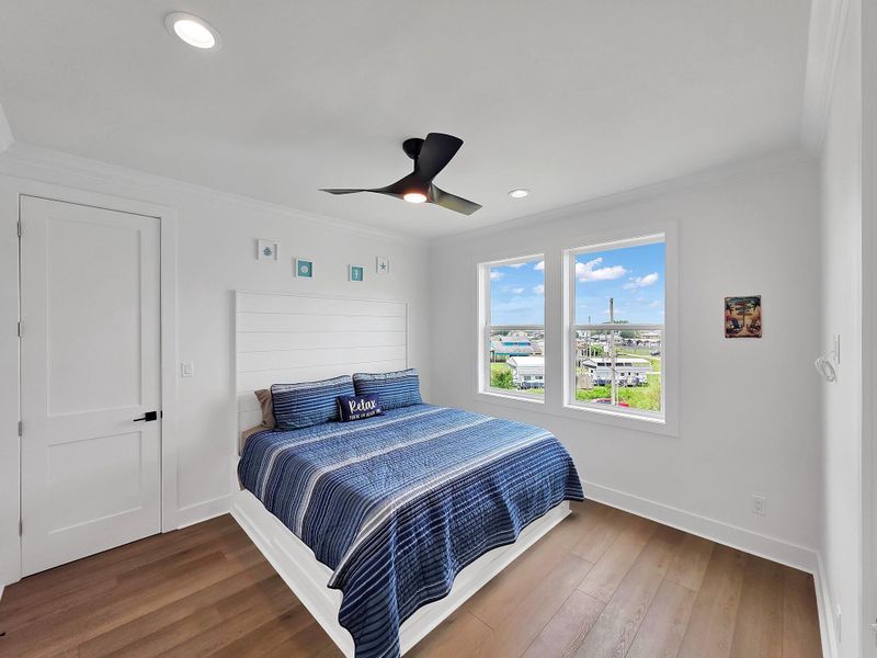 Upstairs king bedroom
