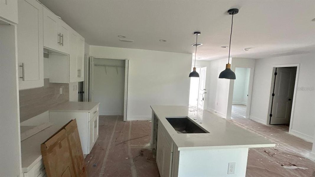 In-progress construction of a new home in , Port Charlotte, FL (Image 19).