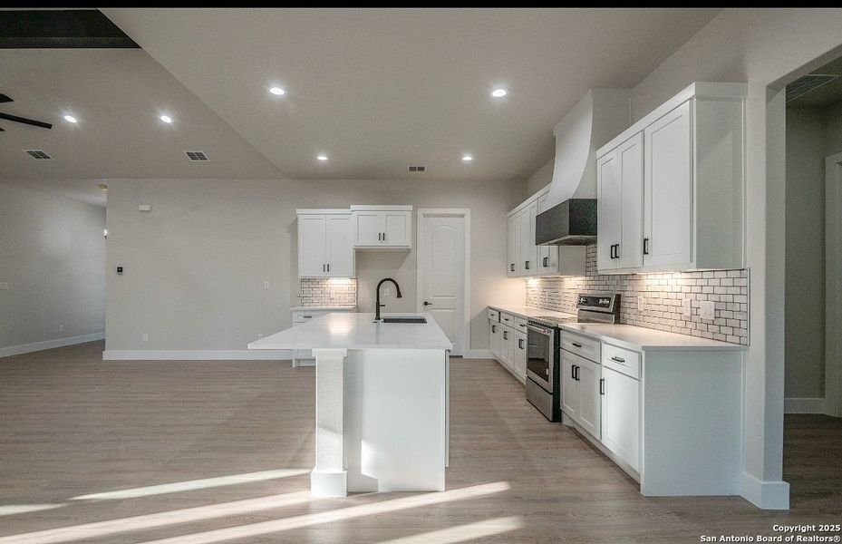 Furnished interior view inside a new home in , Fischer (Image 11). Furnished interior view inside a new home in , Fischer (Image 11).