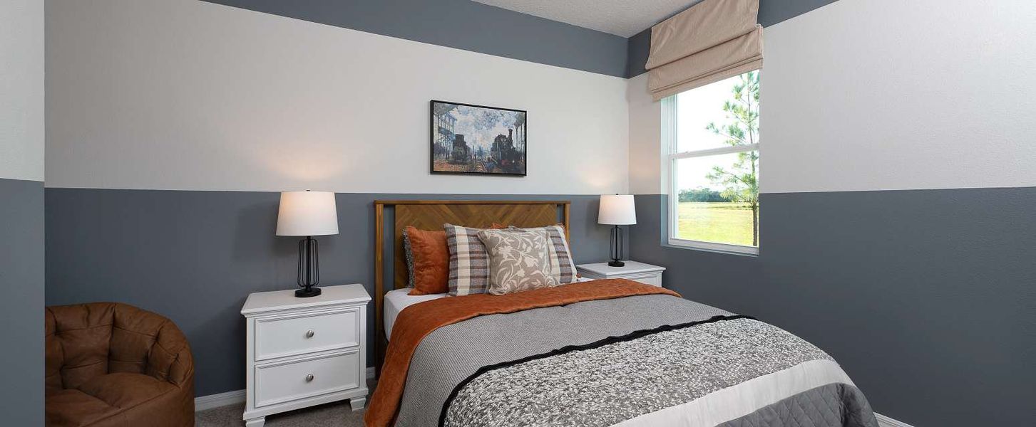 Representative furnished interior of a home built from the Plant by Ashton Woods in Oakfield Trails Traditional, Parrish (Image 11).