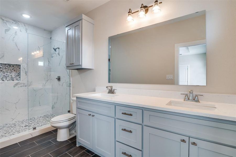 Furnished interior view inside a new home in , Trinidad (Image 8).