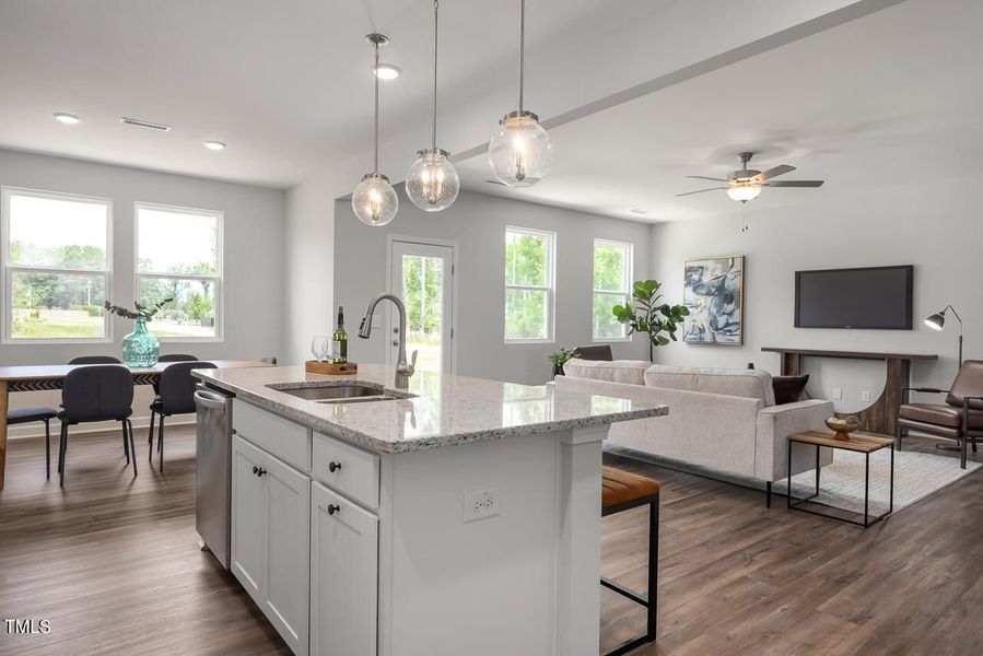Furnished interior view inside a new home in Wellers Knoll, Lillington (Image 69). Furnished interior view inside a new home in Wellers Knoll, Lillington (Image 69).