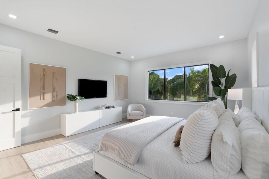 Furnished interior view inside a new home in , West Palm Beach (Image 8).
