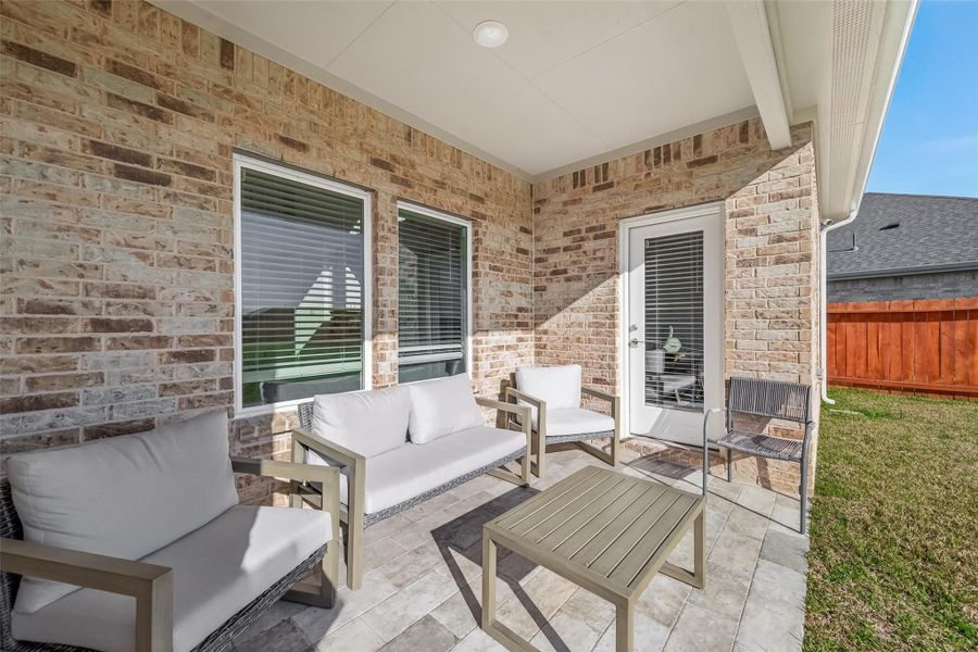 Exterior details and patio area of a home in , Fulshear (Image 3). Exterior details and patio area of a home in , Fulshear (Image 3).