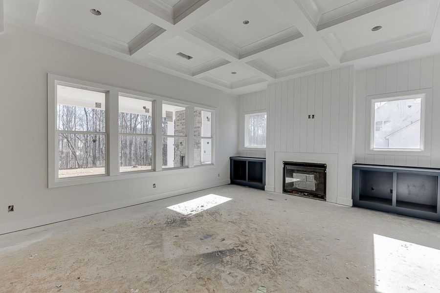 In-progress construction of a new home in , Cumming, GA (Image 24).