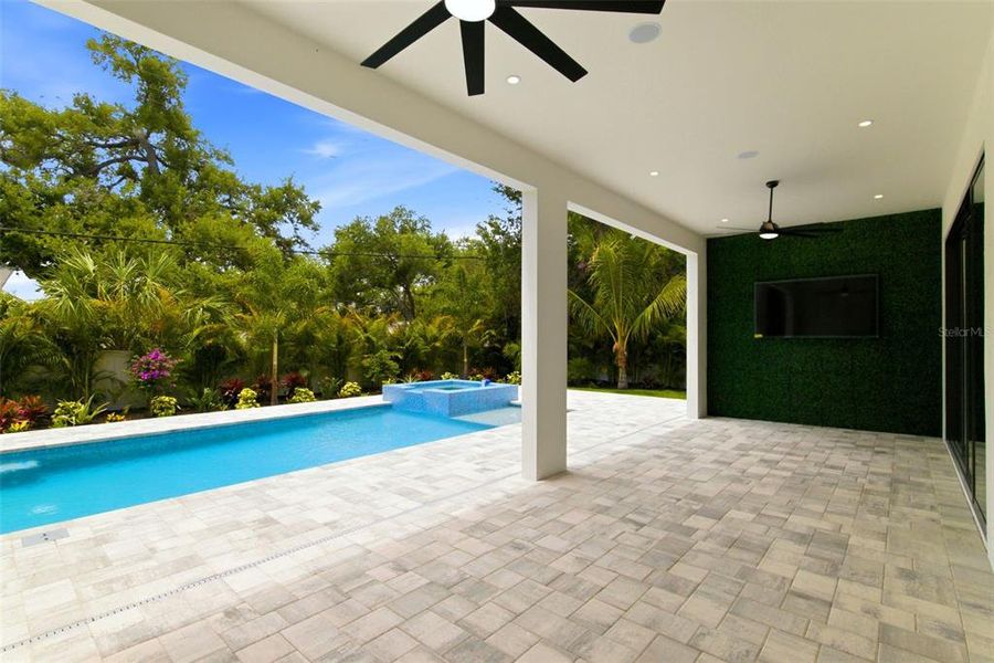 Exterior details and patio area of a home in , Sarasota (Image 32).