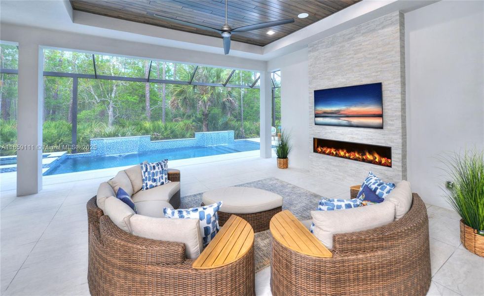 Furnished interior view inside a new home in Westlake Executive, Ormond Beach (Image 17).