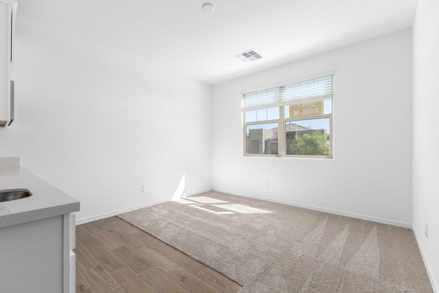 Spacious, unfurnished interior of a new home in Las Ventanas, Goodyear (Image 16). Spacious, unfurnished interior of a new home in Las Ventanas, Goodyear (Image 16).