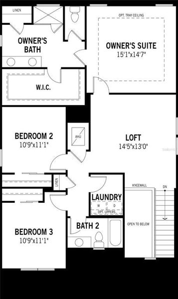 2D floor plan layout of this home in Crosswind Ranch, Parrish, FL (Image 5). 2D floor plan layout of this home in Crosswind Ranch, Parrish, FL (Image 5).