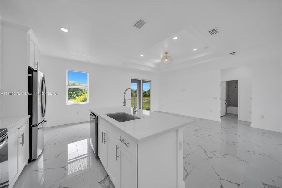 Furnished interior view inside a new home in , Lehigh Acres (Image 8).