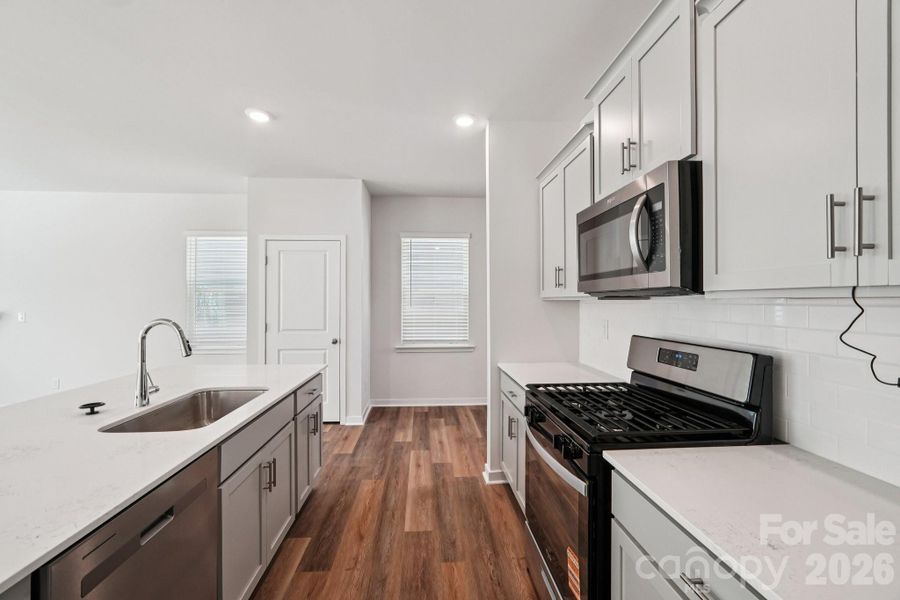 Furnished interior view inside a new home in Clark Creek Landing, Lincolnton (Image 9).