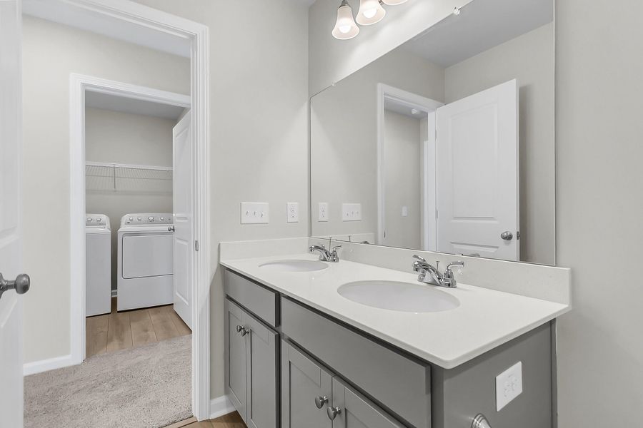 Furnished interior view inside a new home in Six Oaks, Summerville (Image 10).