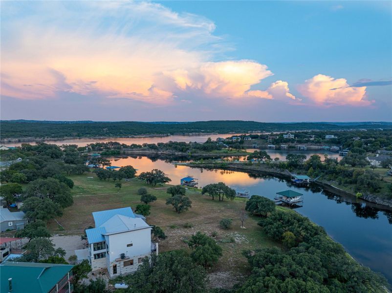 Contemporary design meets Hill Country charm on the water.