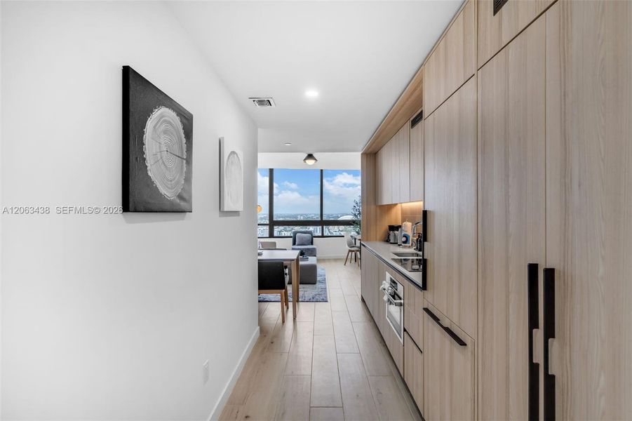 Furnished interior view inside a new home in , Miami (Image 19).