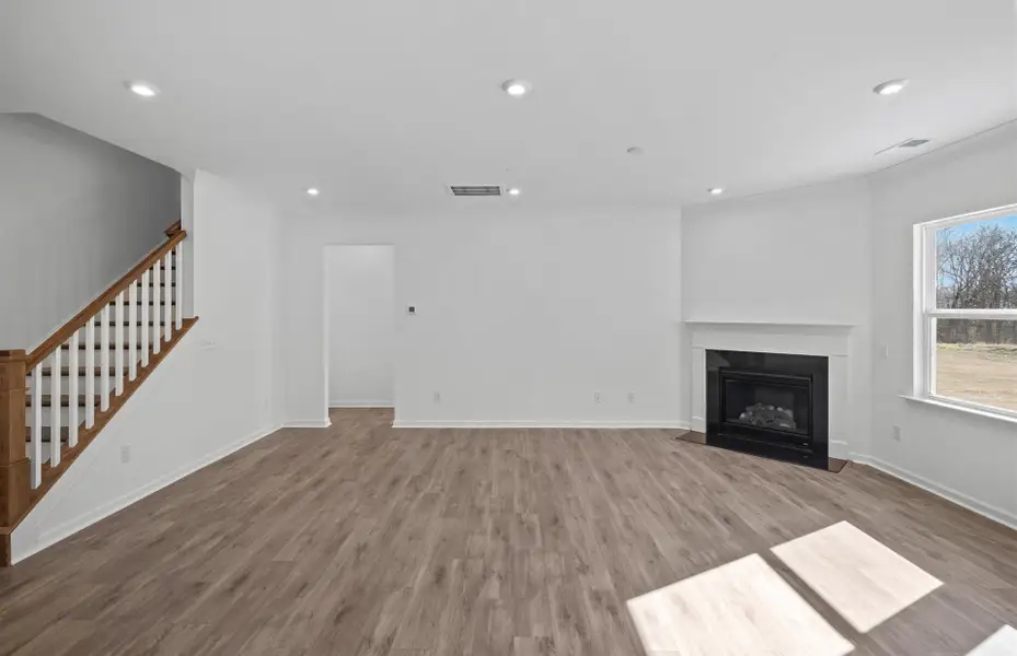 Spacious, unfurnished interior of a new home in Parkside Crossing, Charlotte (Image 40). Spacious, unfurnished interior of a new home in Parkside Crossing, Charlotte (Image 40).