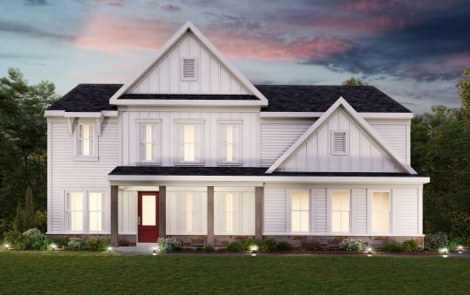 Representative exterior photo of a completed home built from the Wyatt by Fischer Homes in The Sandbar, Anna Maria, FL (Image 9).