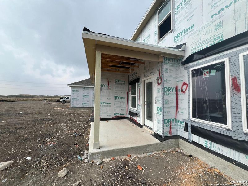 In-progress construction of a new home in Nopal Valley, San Antonio, TX (Image 17).