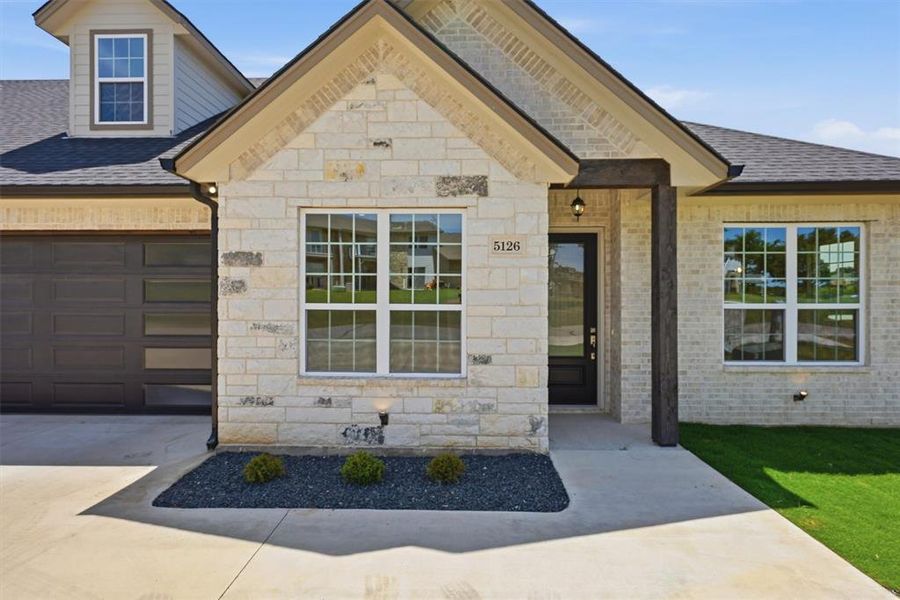Exterior details and patio area of a home in , Granbury (Image 4). Exterior details and patio area of a home in , Granbury (Image 4).