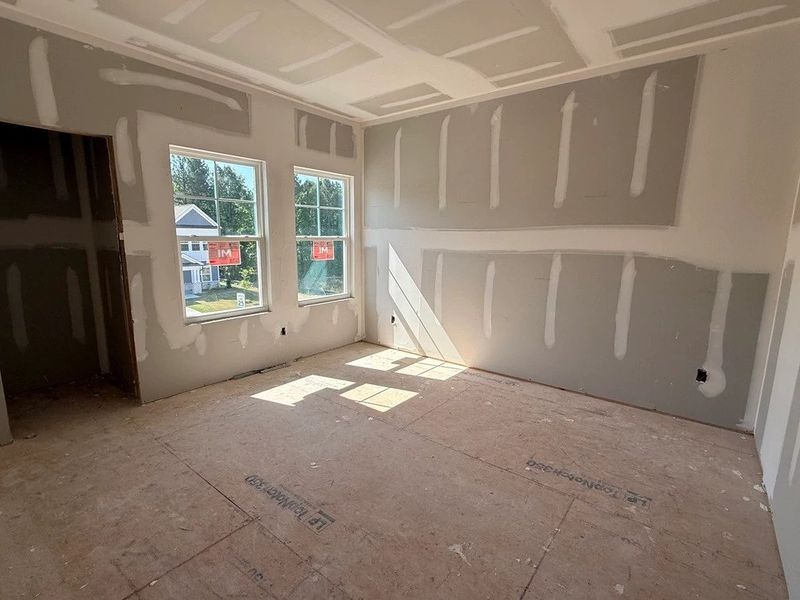In-progress construction of a new home in The Point, Rolesville, NC (Image 22).