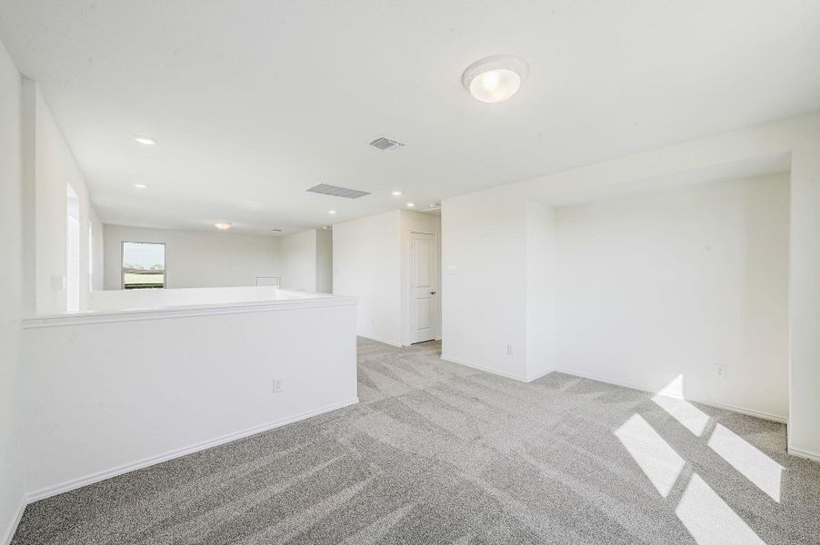 Spacious, unfurnished interior of a new home in Salerno - Heritage Collection, Round Rock (Image 28). Spacious, unfurnished interior of a new home in Salerno - Heritage Collection, Round Rock (Image 28).