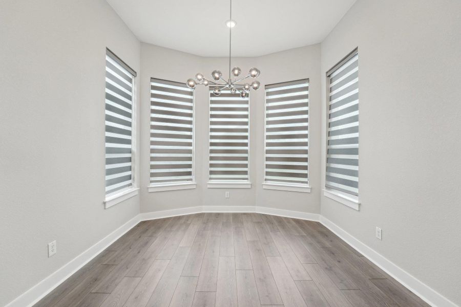 Dining area off of kitchen Dining area off of kitchen