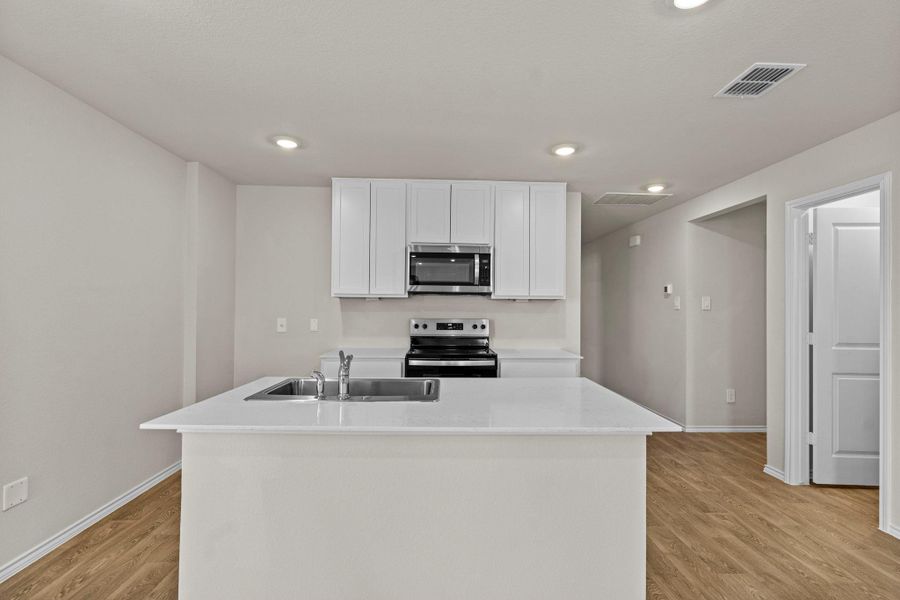 Furnished interior view inside a new home in Ladera, Luling (Image 9). Furnished interior view inside a new home in Ladera, Luling (Image 9).
