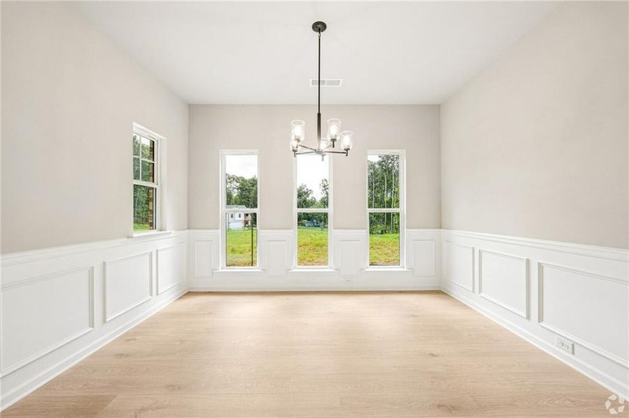 Spacious, unfurnished interior of a new home in The Overlook at Factory Shoals, Mableton (Image 20).